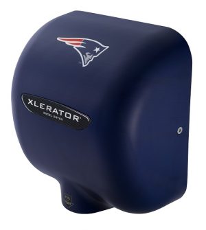 Patriots Custom Cover for Hand Dryers for large branded venues